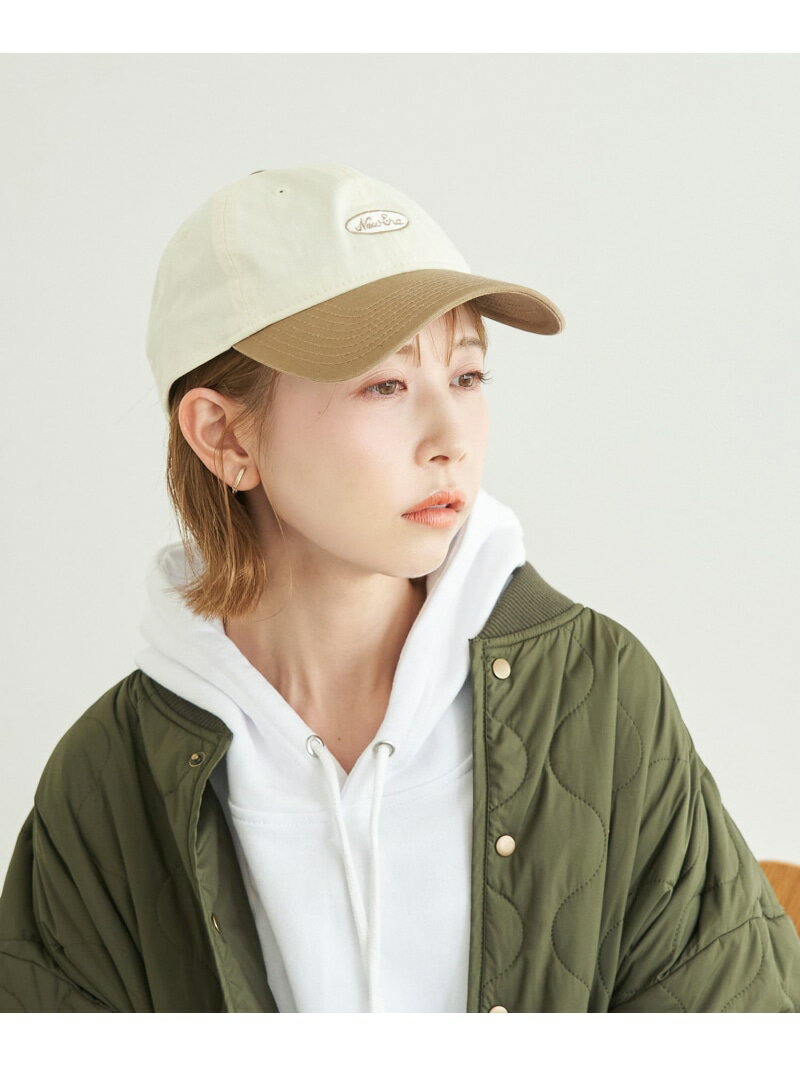 【NEWERA(R)/ニューエラ別注】9TWENTY Easy Snap oval logo cap ROPE 039 PICNIC PASSAGE ロペピクニック 帽子 キャップ ベージュ ネイビー ブルー【送料無料】 Rakuten Fashion