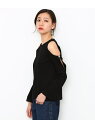 【Bonjour Girl】SHOULDER OPEN TOPS bonjour records ボンジュールレコード トップス その他のトップス グリーン ブ...