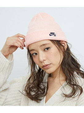 [Rakuten Fashion]【SALE／50%OFF】【NIKE】フィッシャーマンビーニー ROPE' PICNIC PASSAGE ロペピクニック 帽子/ヘア小物 ニット帽/ビーニー ブラック ピンク【RBA_E】