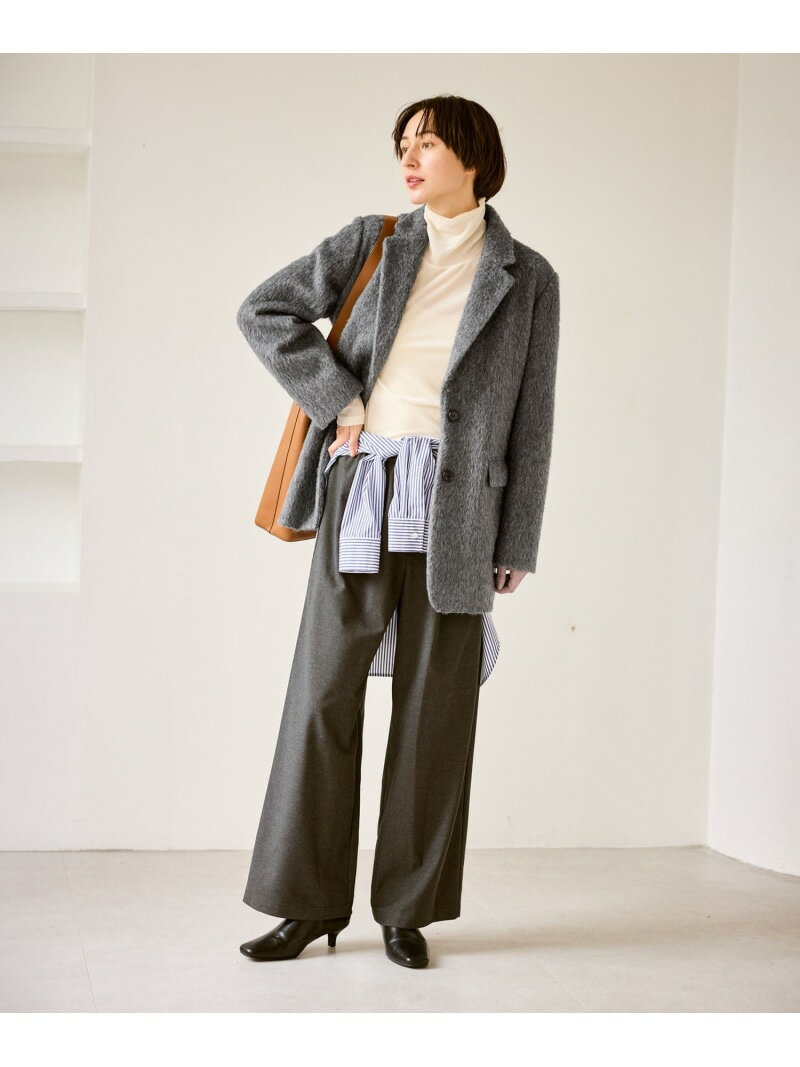 【SALE/20%OFF】シャギーテーラードジ...の紹介画像2