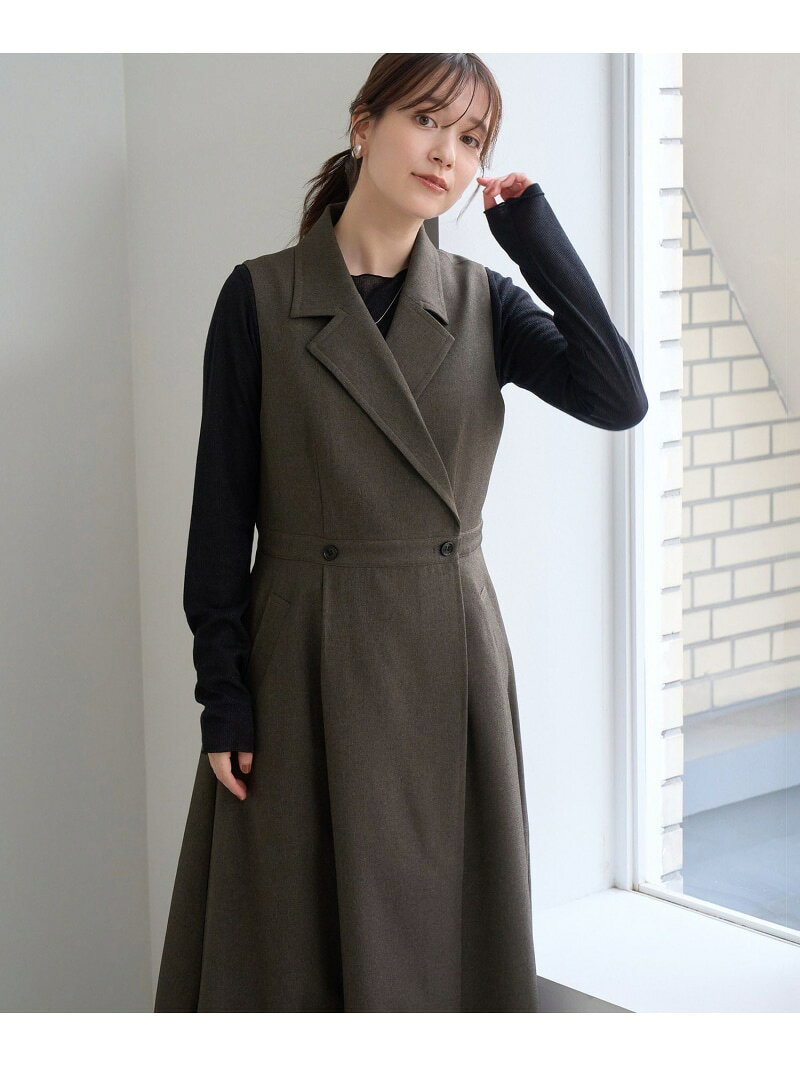 トレンチジャンパースカート ROPE' PICNIC ロペピクニック ワンピース・ドレス ジャンパースカート カーキグリーン ブラック【先行予約】*【送料無料】[Rakuten Fashion] jadorejunonline-10078587 J’aDoRe JUN ONLINE パッケージ画像