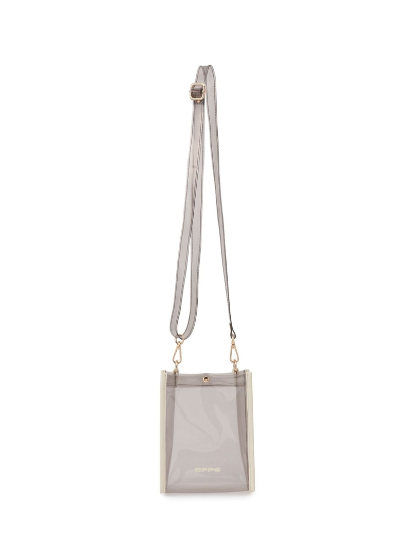 Rakuten - 【SALE／50%OFF】クリアカラーショルダーバッグ ROPE' PICNIC PASSAGE ロペピクニック バッグ ショルダーバッグ ホワイト グレー【RBA_E】[Rakuten Fashion]