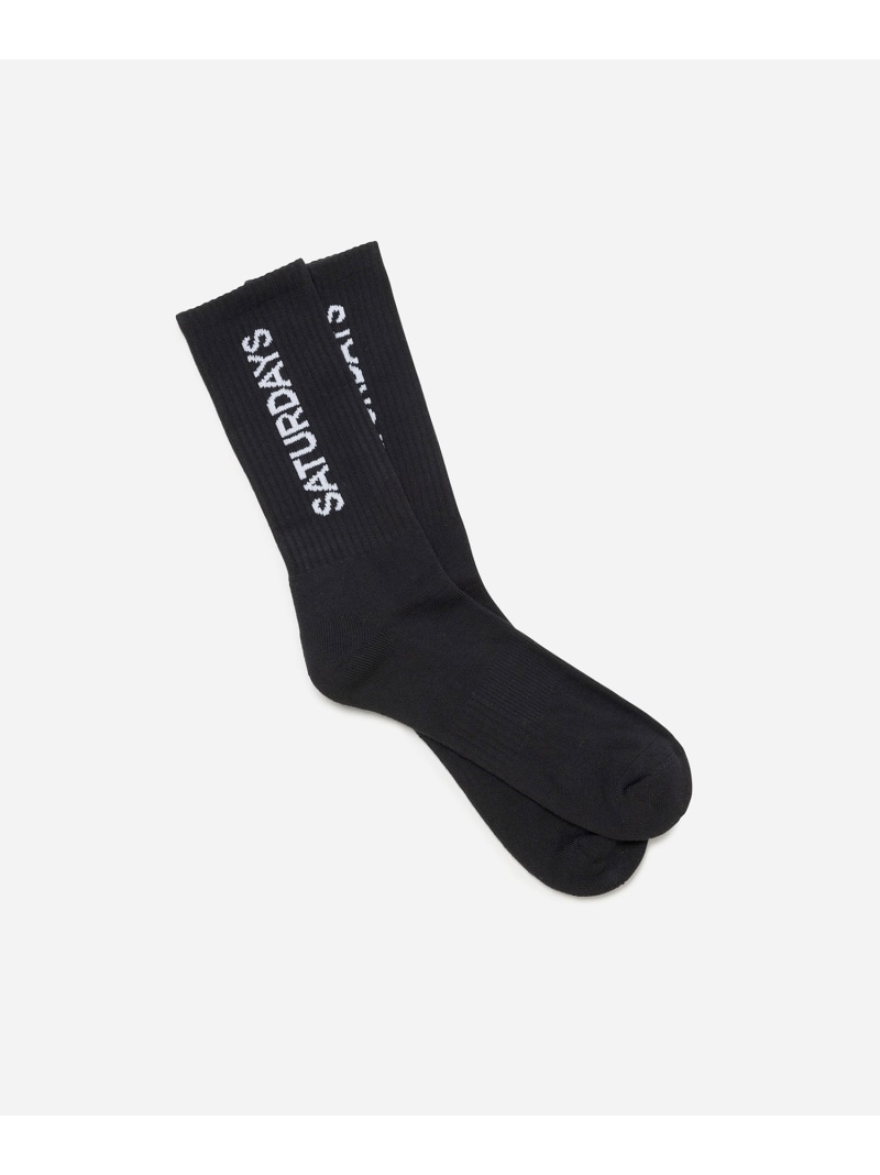 Logo Sock Saturdays NYC T^f[Y@j[[NVeB CEbOEFA C ubN zCg uE O[[Rakuten Fashion]