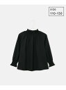 【SALE/50%OFF】【KIDS】スタンドフリルシャーリングカットソートップス ROPE' PICNIC KIDS ロペピクニック トップス シャツ・ブラウ...