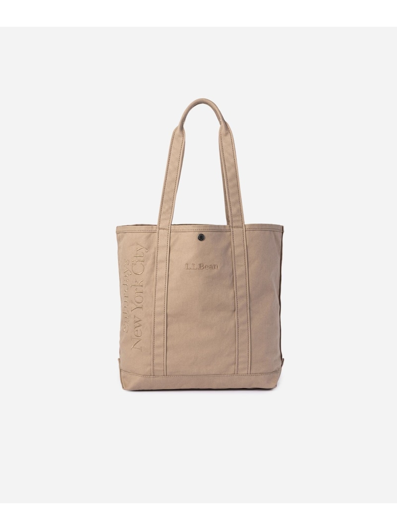 L.L.Bean x Saturdays NYC Grocery Tote Saturdays NYC サタデーズ　ニューヨークシティ バッグ トートバッグ グレー ブラック ベージュ【送料無料】[Rakuten Fashion]