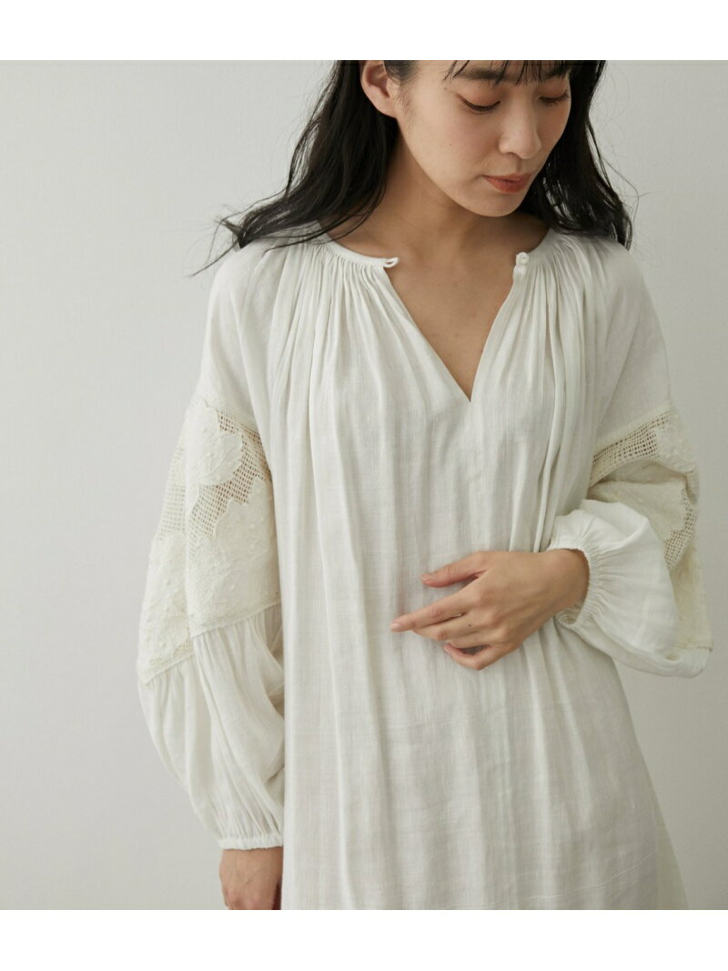 Jun 0518 All Fashion レディースファッション Et Rope Jun 0518 Onepiece Pops0406 サロン ワンピース ロペ エ サロン レディース Adam アダム Sale 30 Off Salon ロペ スカラップレースリラックスワンピース Salon Adam Et Rope サロン アダム エ ロペ