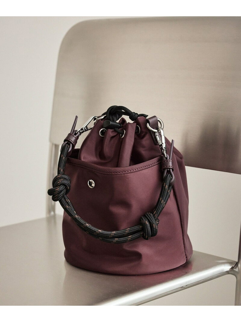 【SALE／50%OFF】巾着ショルダーバッグ/撥水・3WAY ROPE' PICNIC PASSAGE ロペピクニック バッグ ショルダーバッグ ワインレッド ブラック【RBA_E】[Rakuten Fashion] jadorejunonline-10074435 J’aDoRe JUN ONLINE サンプル画像3