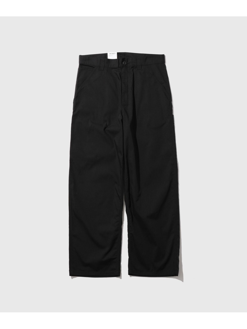 Rakuten - CARHA POSTAL SINGLE KNEE PANT ADAM ET ROPE' HOMME アダムエロペ パンツ その他のパンツ ブラック【送料無料】[Rakuten Fashion]