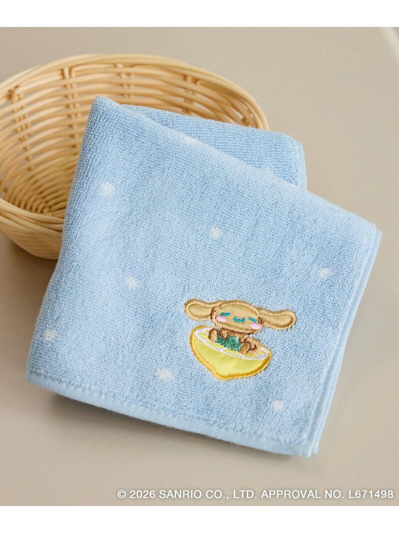 【サンリオキャラクターズ*ROPE' PICNIC】日焼けデザイン ワンポイント刺繍タオルハンカチ ROPE' PICNIC PASSAGE ロペピクニック ファッション雑貨 ハンカチ・ハンドタオル ピンク ブルー イエロー パープル[Rakuten Fashion] jadorejunonline-10077123 J’aDoRe JUN ONLINE サンプル画像2