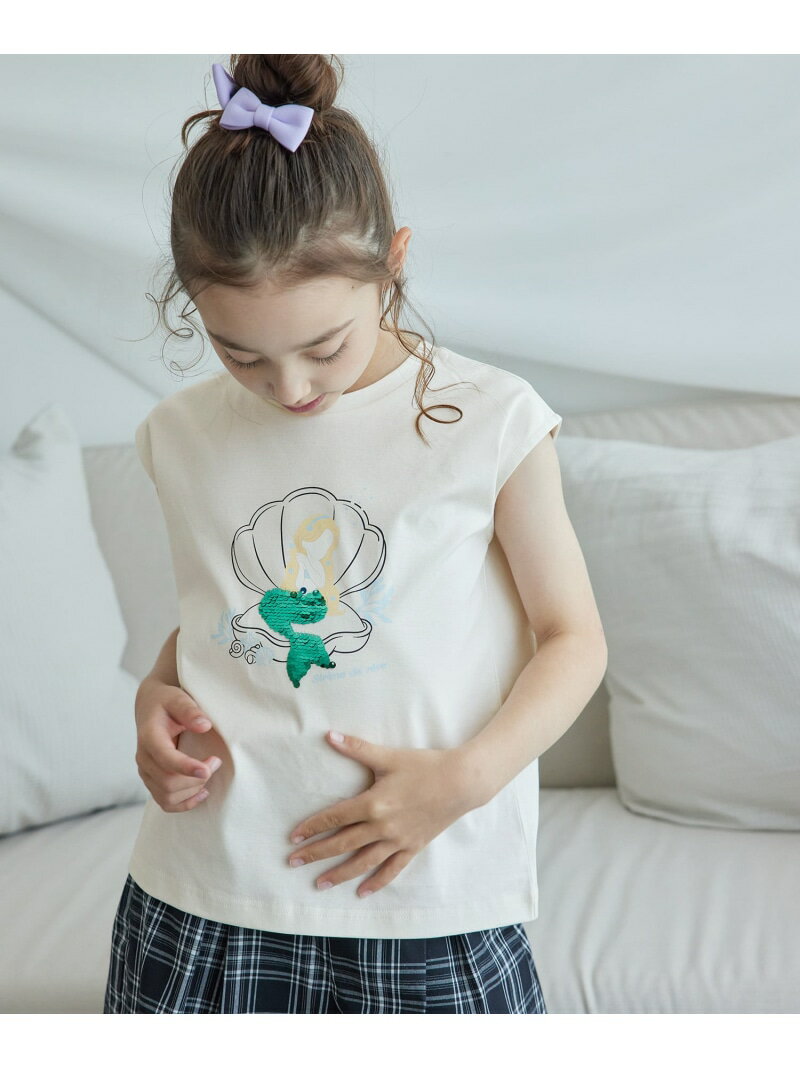 【SALE／50%OFF】【KIDS】モチーフアソートTシャツ ROPE' PICNIC KIDS ロペピクニック トップス カットソー・Tシャツ ホワイト ネイビー ブルー【RBA_E】[Rakuten Fashion]