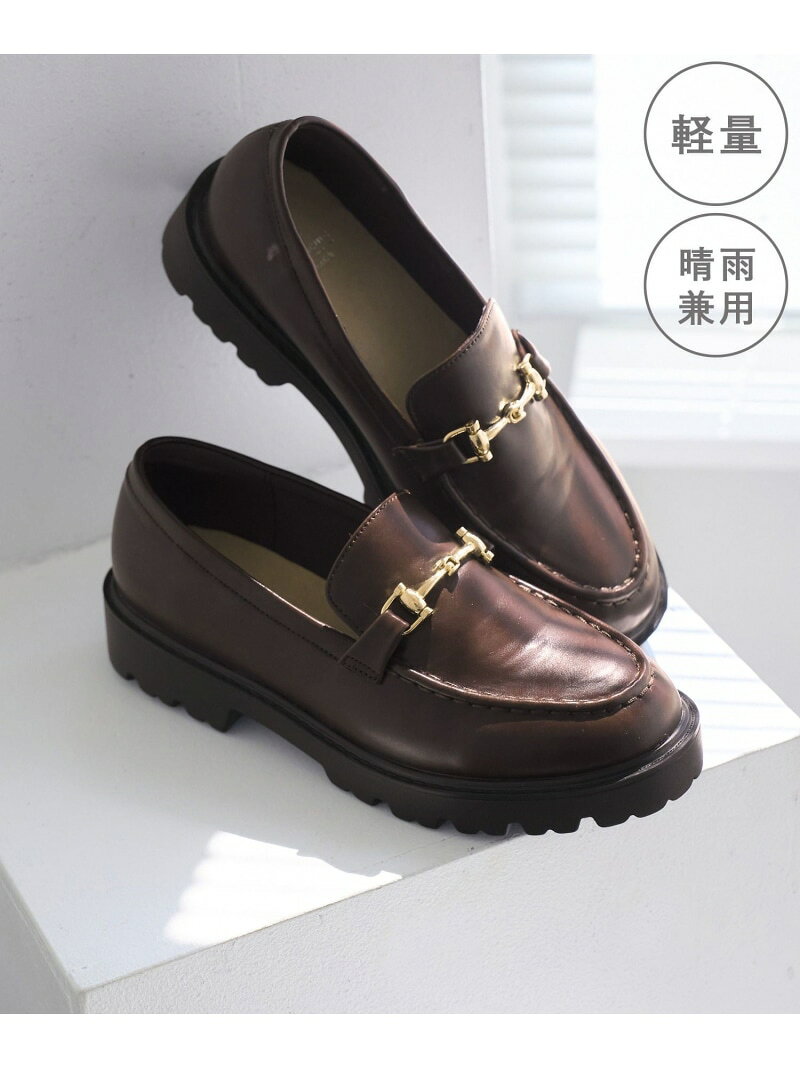 プラットフォームビットローファー/軽量・晴雨兼用 ROPE' PICNIC PASSAGE ロペピクニック シューズ・靴 ローファー ブラック【送料無料】[Rakuten Fashion] jadorejunonline-10076702 J’aDoRe JUN ONLINE サンプル画像2