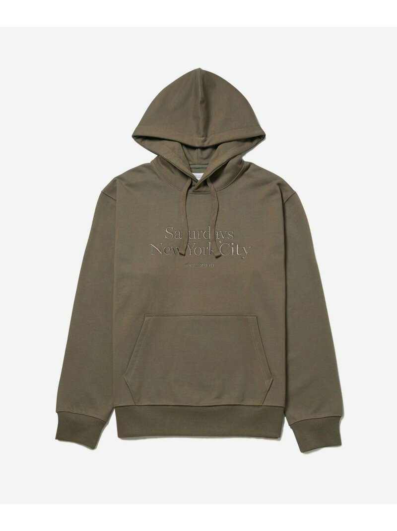 Rakuten - 【SALE／20%OFF】DITCH MILLER STANDARD HOODIE Saturdays NYC サタデーズ　ニューヨークシティ トップス パーカー・フーディー グレー ブルー【RBA_E】【送料無料】[Rakuten Fashion]