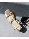 【SALE/20%OFF】ナローストラップキトゥンヒールサンダル ROPE' PICNIC PASSAGE ロペピクニック シューズ・靴 サンダル オレンジ シ...