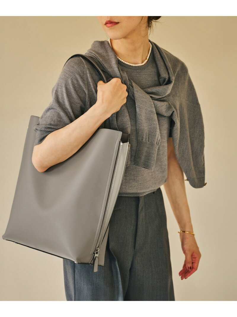 【A4対応】【E'POR】Y BAG Large【通勤】【24SS】【メディア掲載】 ROPE' ロペ バッグ トートバッグ グレー ブラウン ベージュ ネイビー【送料無料】[Rakuten Fashion]のサムネイル