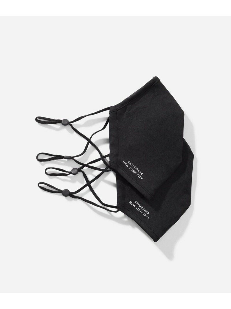 【SALE／70%OFF】SATURDAYS ADJUSTABLE MASK Saturdays NYC サタデーズ　ニューヨークシティ インテリア・生活雑貨 その他のインテリア・生活雑貨 ブラック【RBA_E】[Rakuten Fashion]
