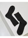 シアーラメソックス ROPE' ロペ 靴下・レッグウェア 靴下 ブラック ホワイト ブルー[Rakuten Fashion]