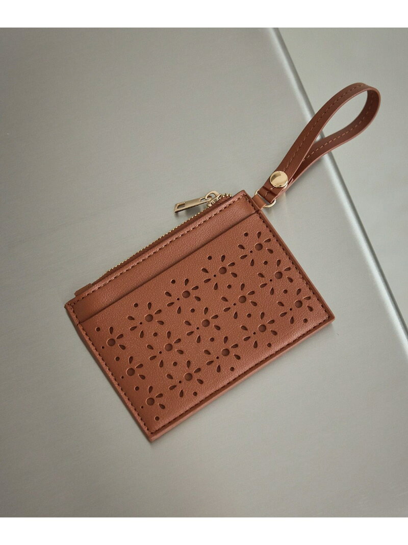 【SALE／50%OFF】フルーレットパンチングレースストラップ付カードケース ROPE' PICNIC PASSAGE ロペピクニック 財布・ポーチ・ケース 名刺入れ・カードケース ブラウン シルバー ホワイト【RBA_E】[Rakuten Fashion] jadorejunonline-10074433 J’aDoRe JUN ONLINE サンプル画像3