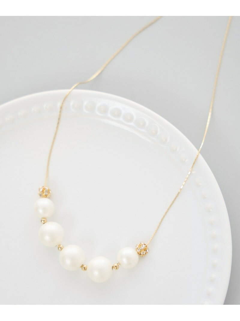 ロンデル*パールネックレス ROPE' PICNIC PASSAGE ロペピクニック アクセサリー・腕時計 ネックレス シルバー ゴールド[Rakuten Fashion] jadorejunonline-10074247 J’aDoRe JUN ONLINE サンプル画像2