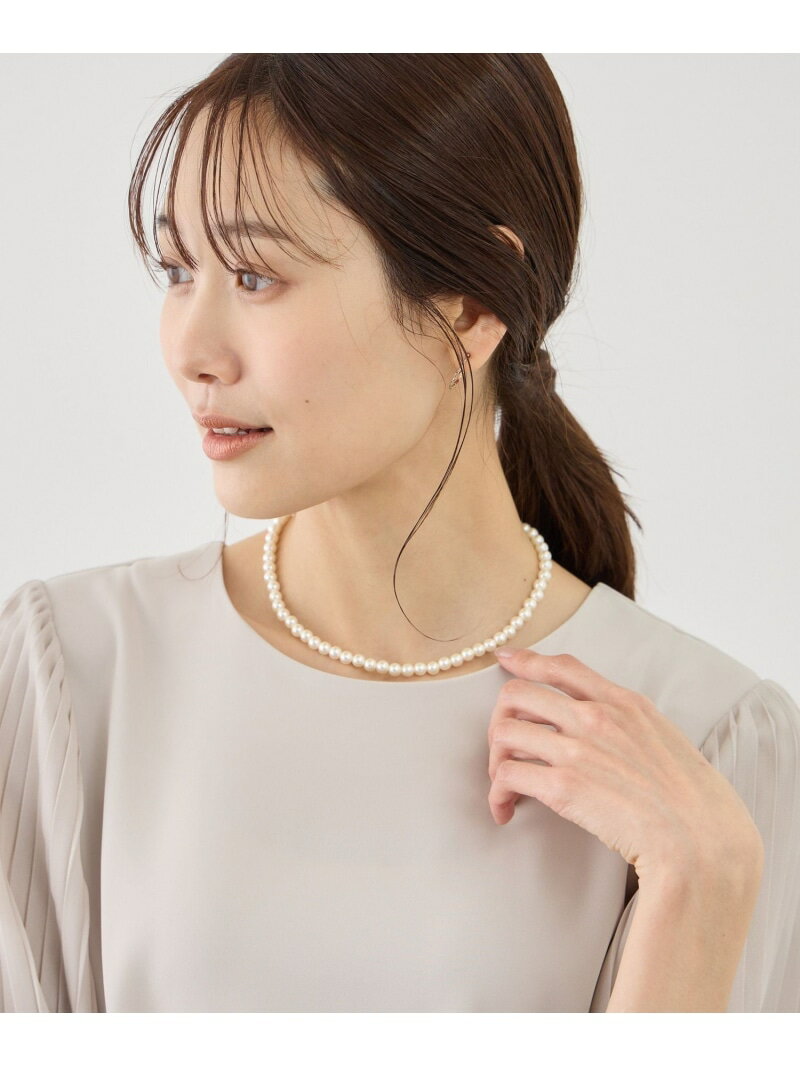 樂天商城 - パールショートネックレス ROPE' PICNIC PASSAGE ロペピクニック アクセサリー・腕時計 ネックレス ゴールド[Rakuten Fashion]