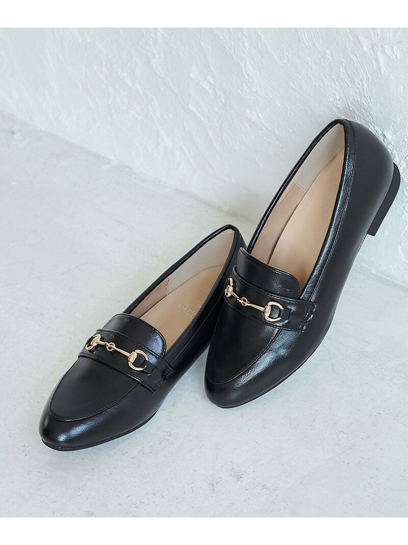 【SALE／40%OFF】ROPE' PICNIC PASSAGE byHARUTA/リンクルエナメルビット付フラットローファー ROPE' PICNIC PASSAGE ロペピクニック シューズ・靴 パンプス ブラック ベージュ ホワイト【RBA_E】[Rakuten Fashion] jadorejunonline-10063578 J’aDoRe JUN ONLINE サンプル画像2