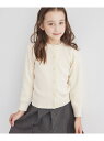 【SALE/50%OFF】【KIDS】マシュマロニットパールカーディガン/リンクコーデ ROPE' PICNIC KIDS ロペピクニック トップス カーディガ...