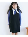 【SALE/65%OFF】【KIDS】洗える・アンチピリング /ニットジャンパースカート/リンクコーデ ROPE' PICNIC KIDS ロペピクニック ワン...