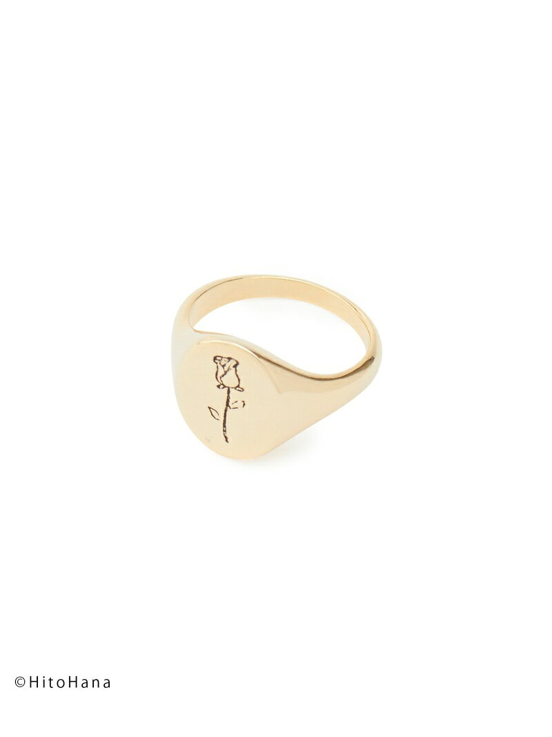 【SALE／60%OFF】【HitoHana*ROPE' PICNIC】フラワープレートリング ROPE' PICNIC PASSAGE ロペピクニック アクセサリー・腕時計 リング・指輪 ゴールド【RBA_E】[Rakuten Fashion] jadorejunonline-10037389 J’aDoRe JUN ONLINE サンプル画像3
