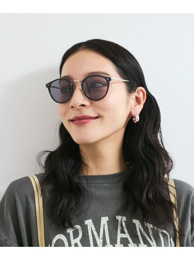 Rakuten - カラーファッショングラス VIS ビス ファッション雑貨 サングラス ブラック ブラウン ベージュ[Rakuten Fashion]