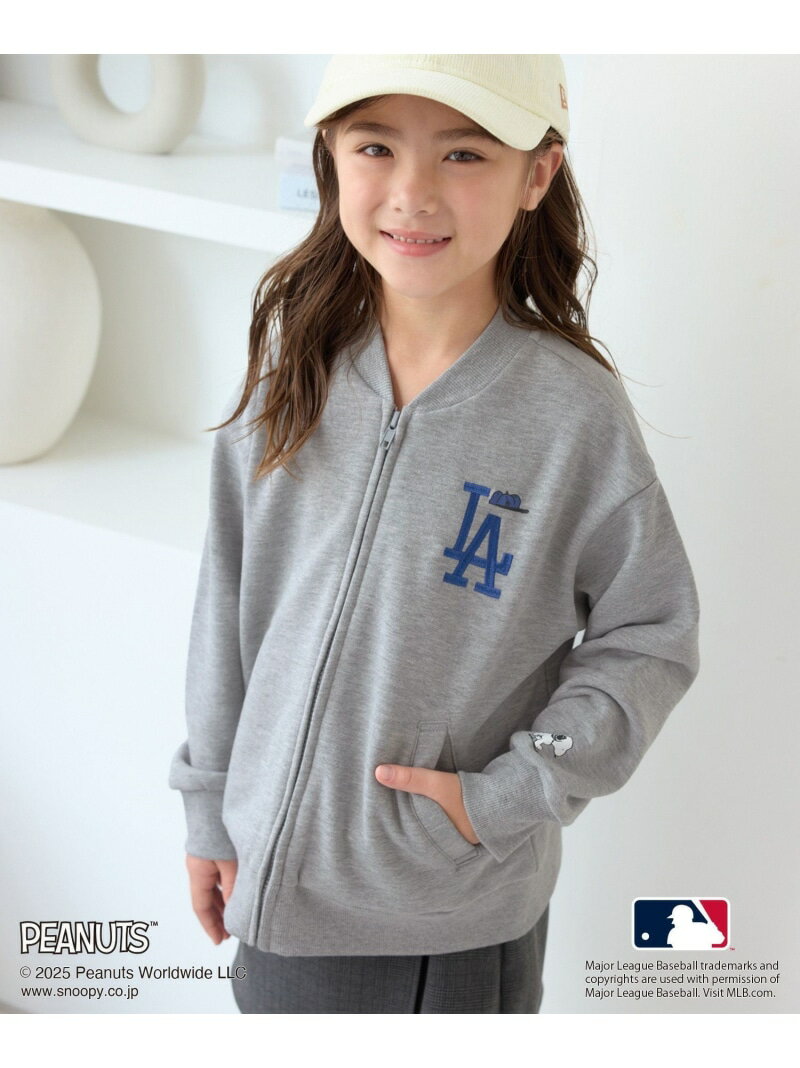 【SALE／27%OFF】【PEANUTS*MLB COLLECTION by ROPE' PICNIC】スウェットブルゾン ROPE' PICNIC KIDS ..