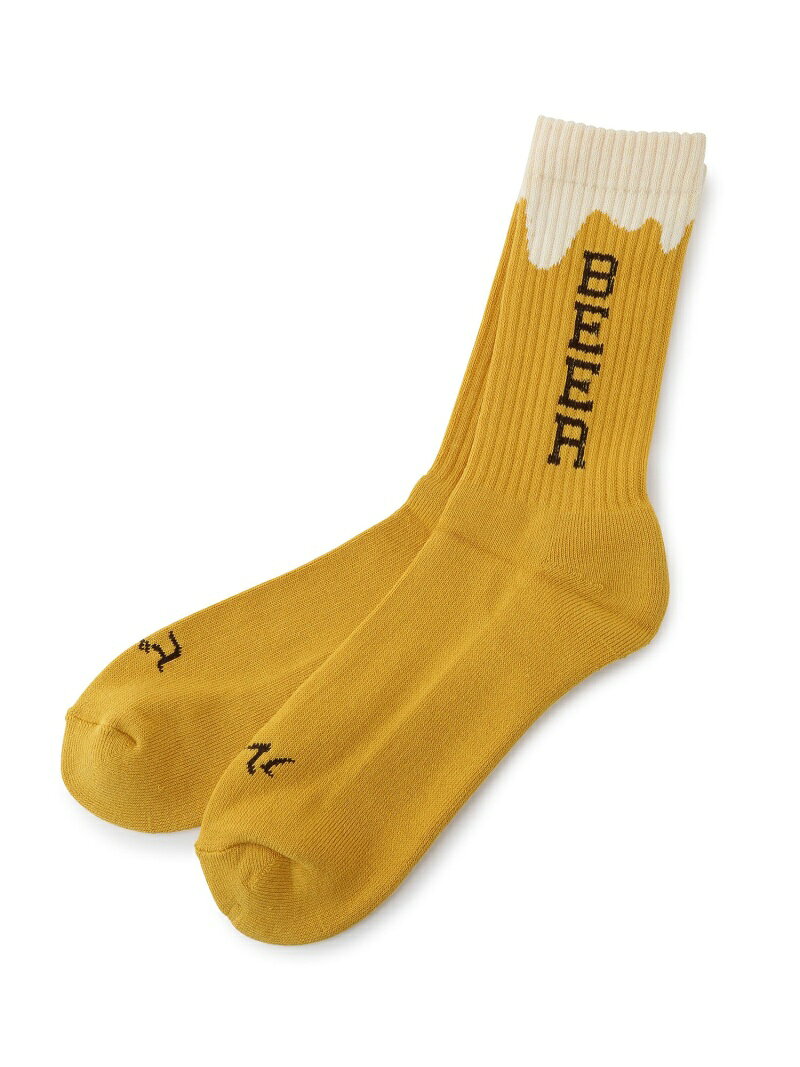 ROSTER SOX BEER JUNRED ジュン スタンダード ピックス 靴下・レッグウェア 靴下 イエロー[Rakuten Fashion]