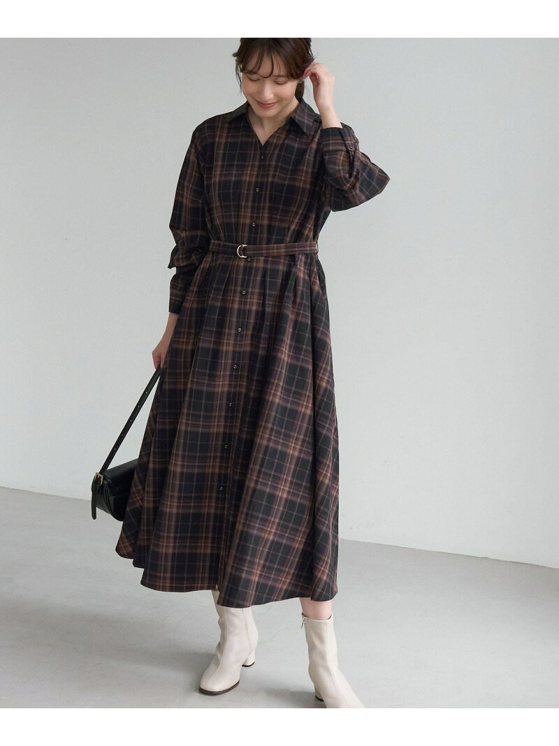 ウエストタックシャツコンシャスワンピース ROPE' PICNIC ロペピクニック ワンピース・ドレス ワンピース ネイビー グレー【先行予約】*【送料無料】[Rakuten Fashion] jadorejunonline-10078033 J’aDoRe JUN ONLINE サンプル画像3