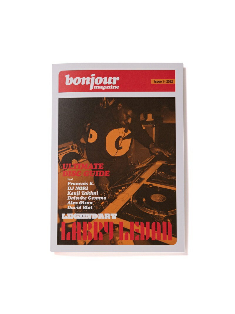 bonjour magazine/ボンジュールマガジン Vol.1 bonjour records ボンジュールレコード インテリア 生活雑貨 その他のインテリア 生活雑貨 ネイビー Rakuten Fashion