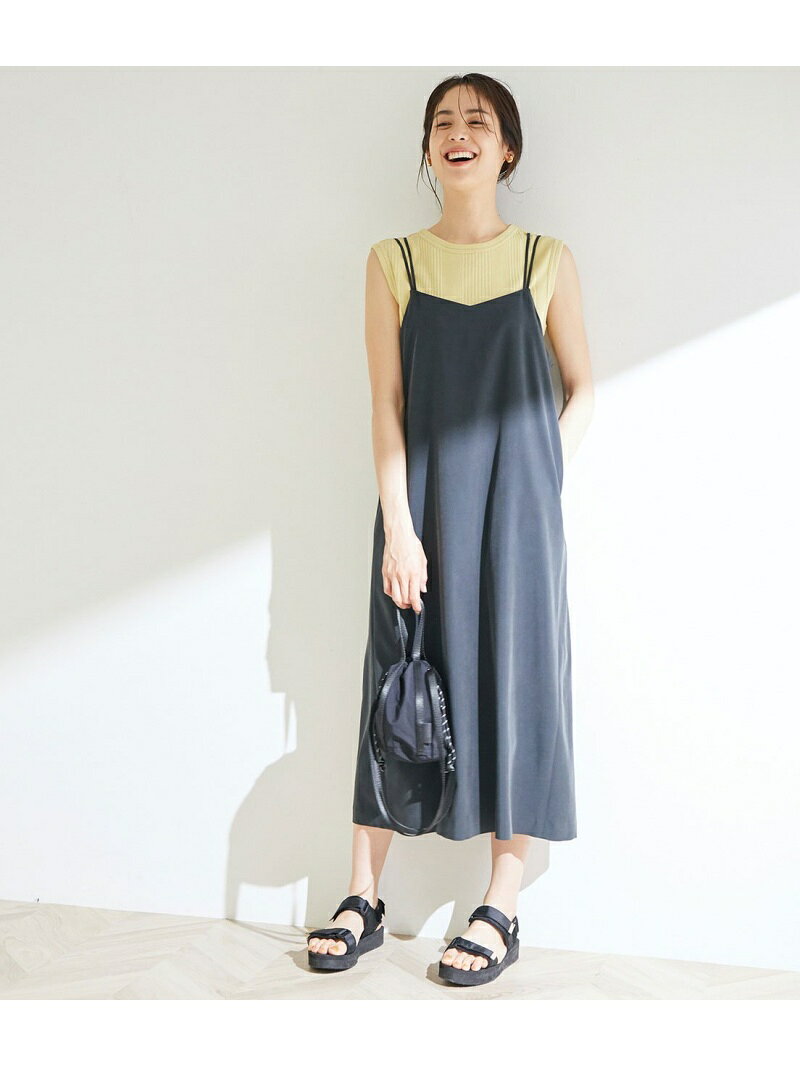 Jun 0518 All ロペ Rope レーヨンフィブリルキャミソールワンピース ネイビー 送料無料 Rakuten Rope ロペ ワンピース ワンピースその他 Fashion レディースファッション ベージュ ワンピース レディース Rakuten ネイビー ワンピース Jun 0518 Onepiece