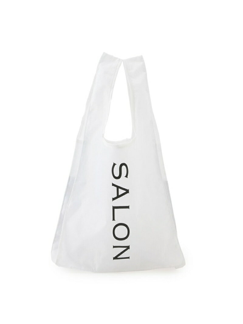 【SALE／20%OFF】【SALON adam et rope' オリジナル】抗菌バッグ(小) SALON adam et rope' サロン アダム エ ロペ バッグ エコバッグ・サブバッグ ブラック ホワイト【RBA_E】[Rakuten Fashion]