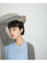 【SALE/70%OFF】ウールカシミヤアームウォーマー ADAM ET ROPE' FEMME アダムエロペ ファッション雑貨 手袋 グレー グリーン【RBA...