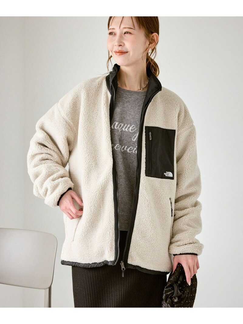 【THE NORTH FACE】Reversible Pile Fleece Jacket ROPE' PICNIC ロペピクニック ジャケット・アウター ブルゾン・ジャンパー ベージュ【送料無料】[Rakuten Fashion] jadorejunonline-10071764 J’aDoRe JUN ONLINE サンプル画像3