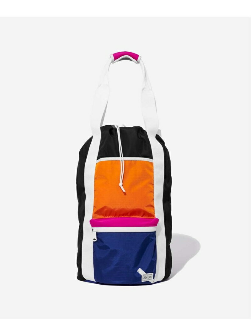 CITY Porter Colorblock Backpack Saturdays NYC サタデーズ　ニューヨークシティ バッグ リュック・バックパック ネイビー【送料無料】[Rakuten Fashion]