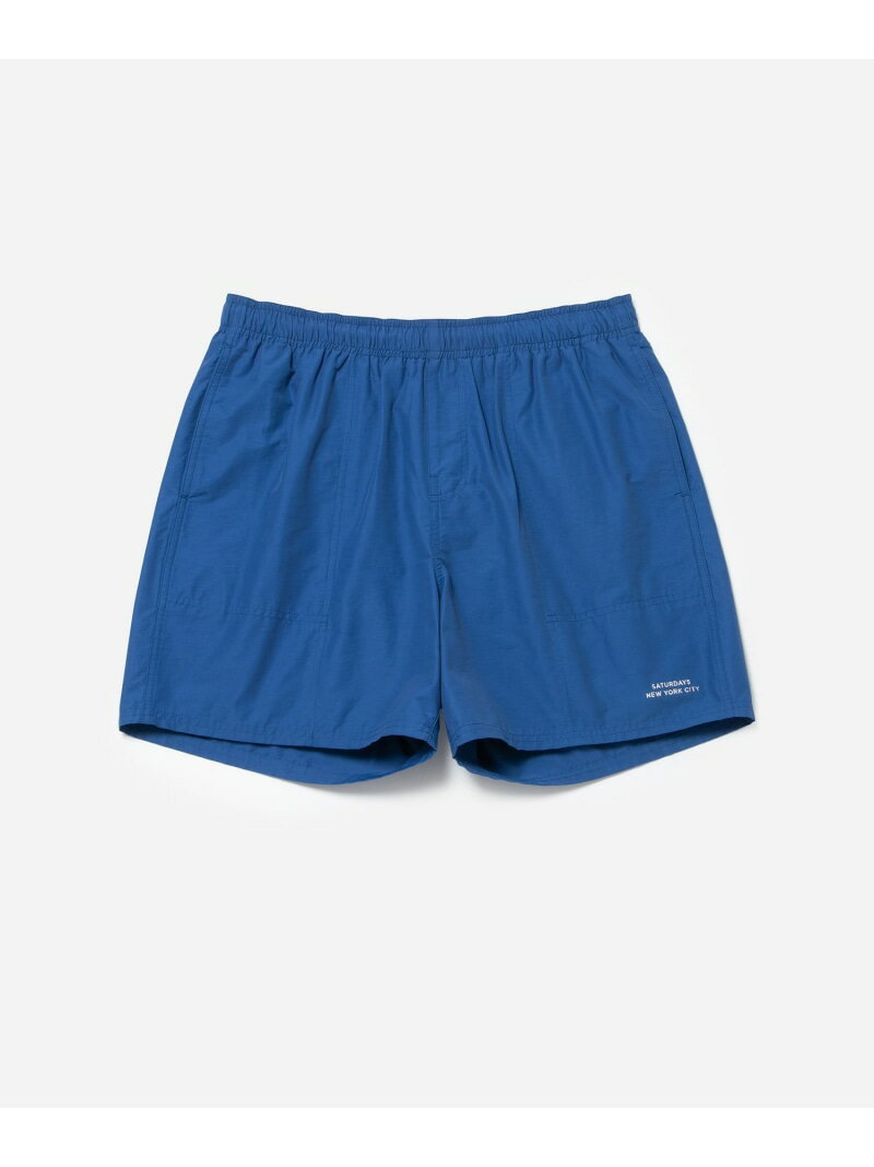 【SALE／20%OFF】Talley Swim Short Saturdays NYC サタデーズ　ニューヨークシティ 水着・スイムグッズ 水着 ブラウン ブルー【RBA_E】【送料無料】[Rakuten Fashion]
