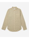 Luis Check Ls Shirt Saturdays NYC サタデーズ　ニューヨークシティ トップス シャツ・ブラウス ベージュ ネイビー【送料無料】[Rakuten Fashion]