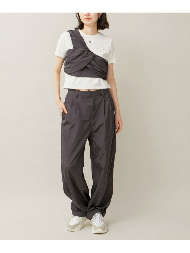 【SALE／55%OFF】ナイロンねじりビスチェ/セットアップ対応 ROPE' PICNIC R ロペピクニック トップス その他のトップス ホワイト グレー【RBA_E】[Rakuten Fashion] jadorejunonline-10057737 J’aDoRe JUN ONLINE サンプル画像3