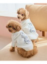 【SALE/30%OFF】【DOG】スエットライク刺繍ニット/リンクコーデ ROPE' PICNIC PASSAGE ロペピクニック ペット用品 ペットウェア・...