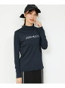 【UV】ベアスムースモック長袖プルオーバー JUN&ROPE' ジュンアンドロペ トップス カットソー・Tシャツ ブラック ホワイト【送料無料】[Rakuten Fashion] 1