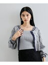 【SALE/70%OFF】【SET】モノグラムニットアンサンブル【WEB/一部店舗限定】 VIS ビス トップス アンサンブル グレー ピンク ブルー【RBA_...