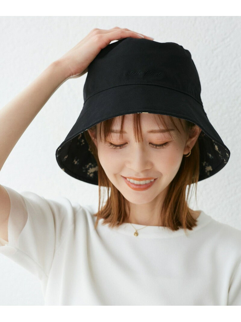 【SALE／70%OFF】【UVカット・前後2WAY】マルチウェイフラワーリバーシブルハット ROPE' PICNIC PASSAGE ロペピクニック 帽子 ハット ベージュ ブラック【RBA_E】[Rakuten Fashion] jadorejunonline-10065458 J’aDoRe JUN ONLINE サンプル画像3