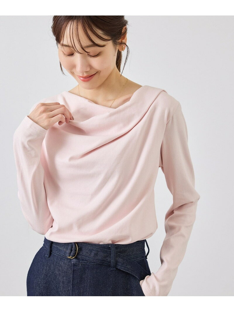 ラメドレープカットソー ROPE' PICNIC ロペピクニック トップス カットソー・Tシャツ ピンク ブラック ホワイト ベージュ【送料無料】[Rakuten Fashion] jadorejunonline-10078502 J’aDoRe JUN ONLINE パッケージ画像