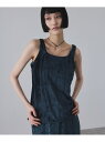 【Miller for ADAM ET ROPE'】別注 スクエアタンク(カップ付き) ADAM ET ROPE' FEMME アダムエロペ トップス ノースリ...
