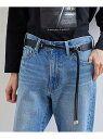 【SALE/50%OFF】28mmダブルカンスピンドルタイベルト ROPE' PICNIC PASSAGE ロペピクニック ファッション雑貨 ベルト ブラウン ...