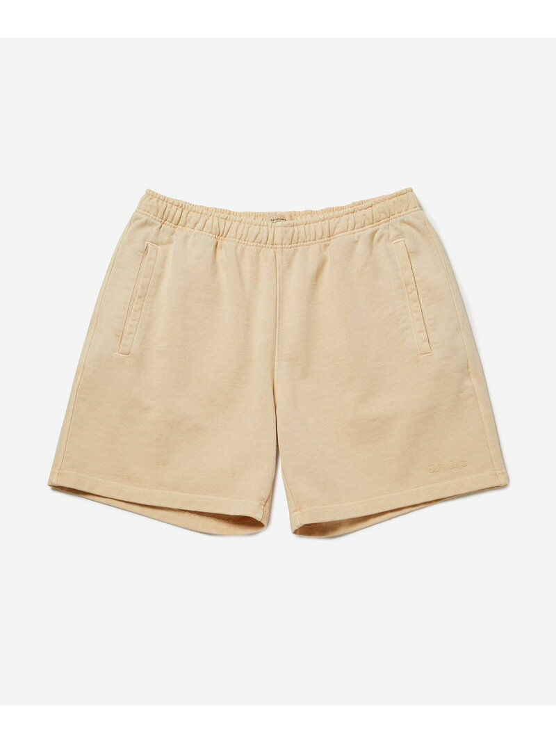 樂天商城 - 【SALE／40%OFF】Austin Pigment Dyed Sweat Short Saturdays NYC サタデーズ　ニューヨークシティ パンツ その他のパンツ グリーン ベージュ【RBA_E】【送料無料】[Rakuten Fashion]