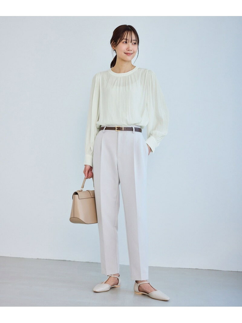 【SALE／50%OFF】ボリュームスリーブブラウス ROPE' PICNIC ロペピクニック トップス シャツ・ブラウス ホワイト【RBA_E】[Rakuten Fashion] jadorejunonline-10074355 J’aDoRe JUN ONLINE サンプル画像3