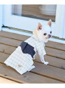 【SALE/20%OFF】【DOG】チェック柄浴衣 ROPE' PICNIC PASSAGE ロペピクニック ペット用品 ペットウェア・ペット服 ホワイト パー...